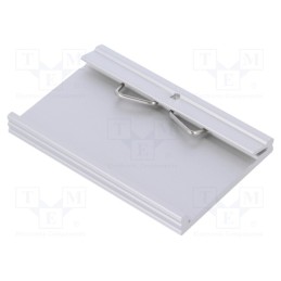 1 pcs x FISCHER ELEKTRONIK - KL35075 - DIN rail mounting bracket, aluminium, 75mm, Rail: TS35