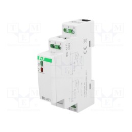 1 pcs x F&F - BIS-411-LED - Relay: installation, bistable,impulse,inrush, NO, 16A, -25÷50°C