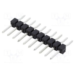 10 pcs x FISCHER ELEKTRONIK - SL12SMD058.10Z - Pin header, pin strips, male, PIN: 10, straight, 2.54mm, SMT, 1x10