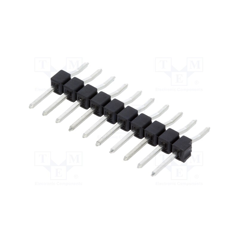 10 pcs x FISCHER ELEKTRONIK - SL12SMD058.10Z - Pin header, pin strips, male, PIN: 10, straight, 2.54mm, SMT, 1x10