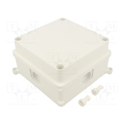 1 pcs x JONEX - PK-5 WHITE - Enclosure: junction box, X: 125mm, Y: 125mm, Z: 70mm, wall mount
