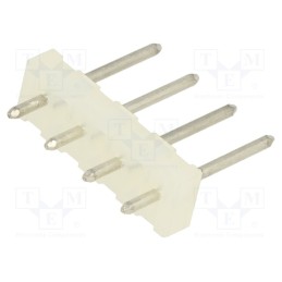 10 pcs x MOLEX - 10081041 - 5.08mm KK Hdr Vt RPin VrA 5Sn 4Ckt