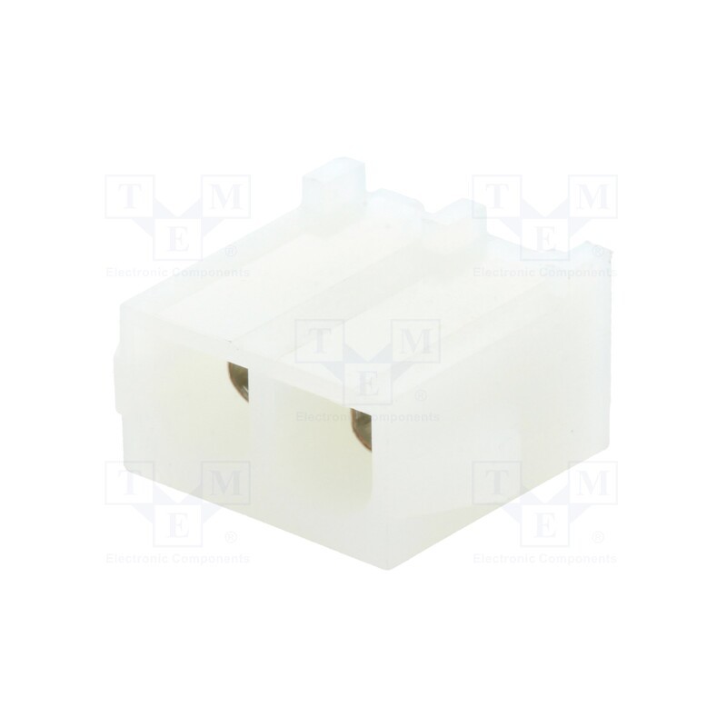 10 pcs x TE Connectivity - 350759-4 - 02P UMNL HDR ASSY PC V2 NATL