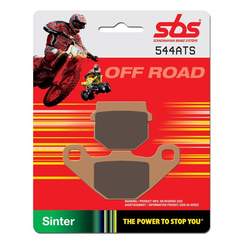 Sbs blocks Polaris 200 Sawtooth 06 front rear