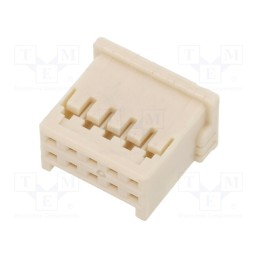 10 pcs x MOLEX - 5016461000 - 2.0 W/B Dual Grid Rcpt Hsg 10Ckt Beige