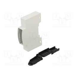 1 pcs x ITALTRONIC - 25.0110000.BL - Enclosure: for DIN rail mounting, Y: 90mm, X: 18mm, Z: 62mm, grey