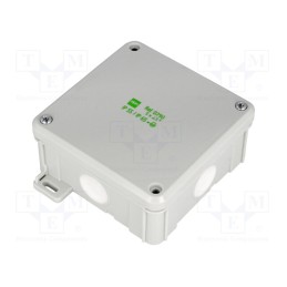 1 pcs x ELEKTRO-PLAST NASIELSK - 0290-80 - Enclosure: junction box, X: 98mm, Y: 98mm, Z: 46mm, wall mount, IP55