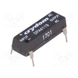 1 pcs x SENSATA / CRYDOM - DPA4119 - Relay: solid state, Ucntrl: 3.5÷10VDC, 1A, 20÷140VAC, THT, DIP