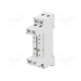 1 pcs x RELPOL - GZF80 - Socket, PIN: 8, 10A, 250VAC, on panel,for DIN rail mounting
