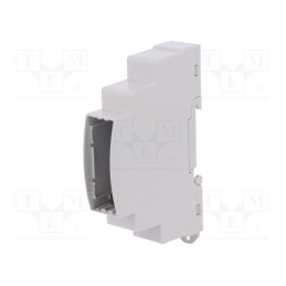 1 pcs x ITALTRONIC - 25.0104000.BL - Enclosure: for DIN rail mounting, Y: 90mm, X: 18mm, Z: 62mm, grey