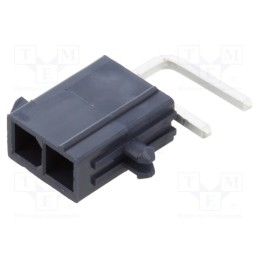 10 pcs x MOLEX - 1724480002 - Socket, wire-board, male, Mini-Fit Jr, 4.2mm, PIN: 2, Glow-Wire, THT