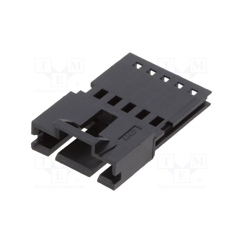 10 pcs x TE Connectivity - 103653-4 - Plug, wire-wire, male, AMPMODU MTE, 2.54mm, PIN: 5, w/o contacts