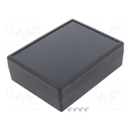 1 pcs x SUPERTRONIC - PP096N-S - Enclosure: multipurpose, X: 86mm, Y: 109mm, Z: 36mm, ABS, black