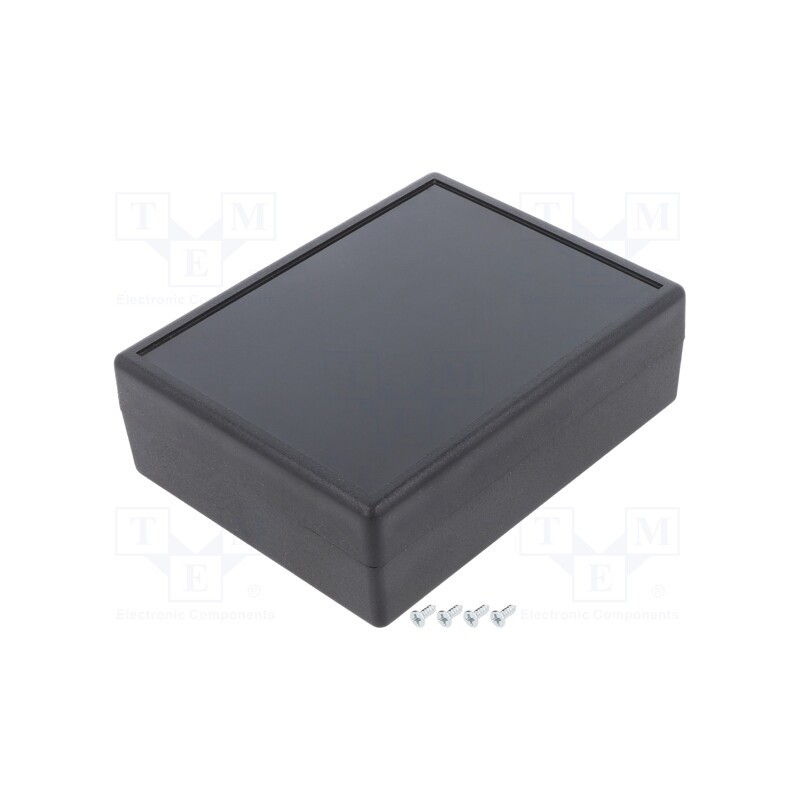1 pcs x SUPERTRONIC - PP096N-S - Enclosure: multipurpose, X: 86mm, Y: 109mm, Z: 36mm, ABS, black