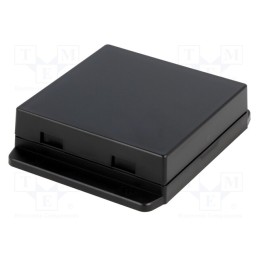 1 pcs x GAINTA - NUB808023BK - Enclosure: multipurpose, X: 80.6mm, Y: 80mm, Z: 23.5mm, ABS, black