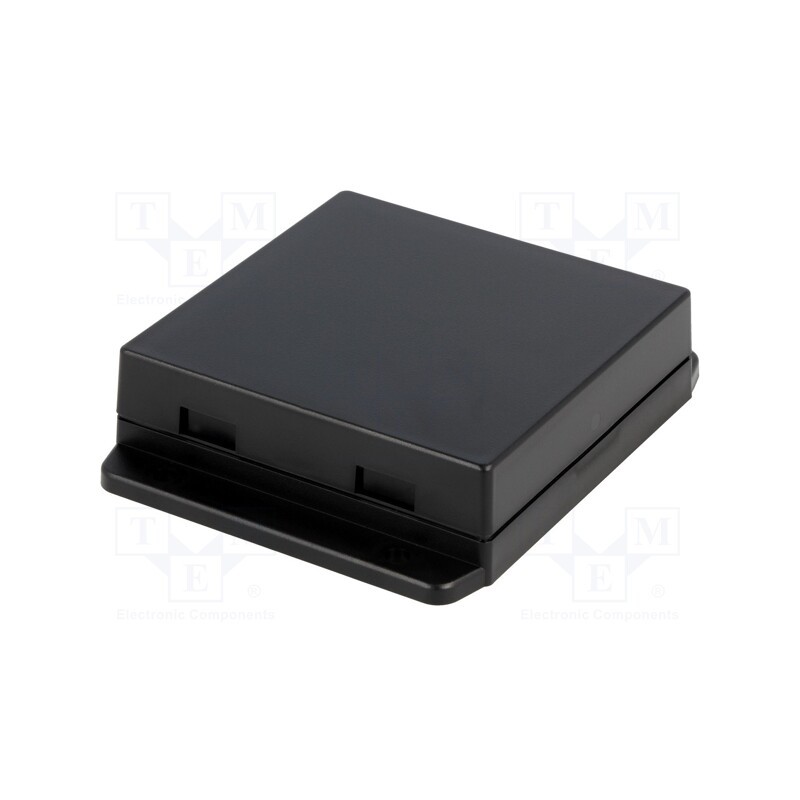 1 pcs x GAINTA - NUB808023BK - Enclosure: multipurpose, X: 80.6mm, Y: 80mm, Z: 23.5mm, ABS, black