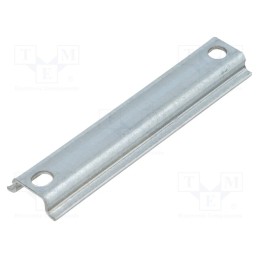 1 pcs x SPELSBERG - 19706901 - DIN rail, steel, W: 15mm, H: 5mm, L: 66mm, for enclosures