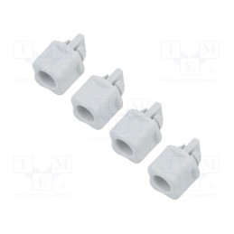 1 set x SPELSBERG - 19000101 - Stopper, plastic, 4pcs.