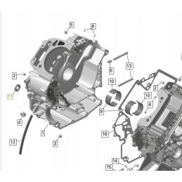 Water pump oil seal Can Am Outlander Renegade 420650315