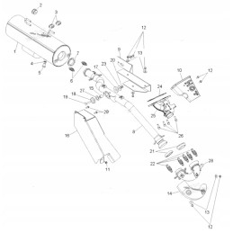 Polaris Sportsman Ranger Scrambler exhaust gasket 5811511