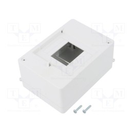 1 pcs x ELEKTRO-PLAST NASIELSK - 147833 - Enclosure: for modular components, IP20, white, No.of mod: 4, 400V