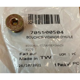 Can am outlander diff filler cap 705500504