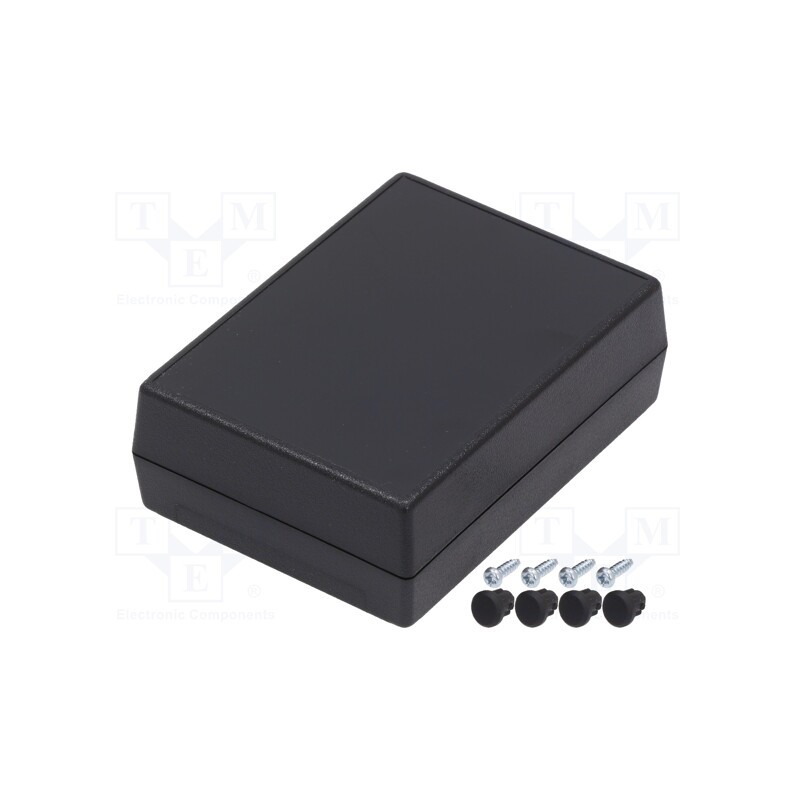 1 pcs x GAINTA - G1202B - Enclosure: multipurpose, X: 82mm, Y: 111mm, Z: 38mm, ABS, black