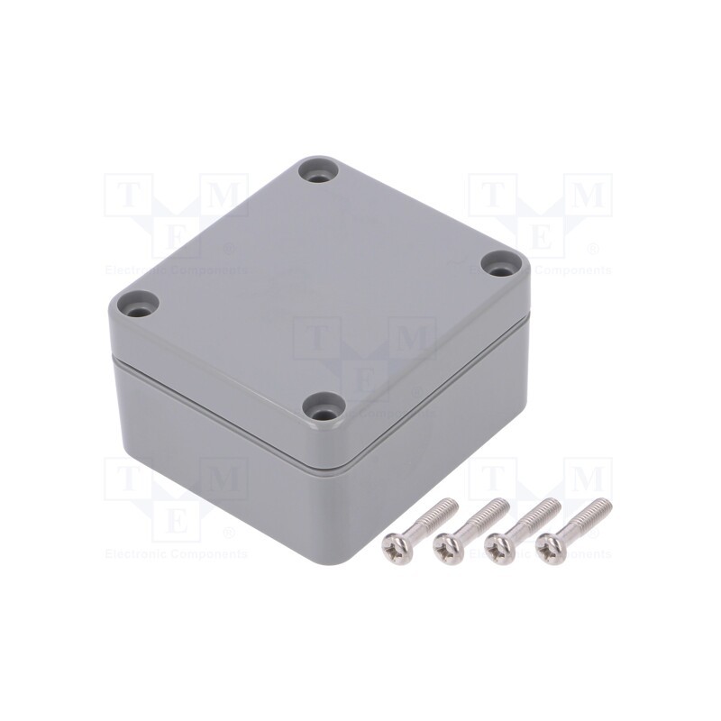 1 pcs x GAINTA - G302-IP67 - Enclosure: multipurpose, X: 58mm, Y: 64mm, Z: 35mm, ABS, dark grey