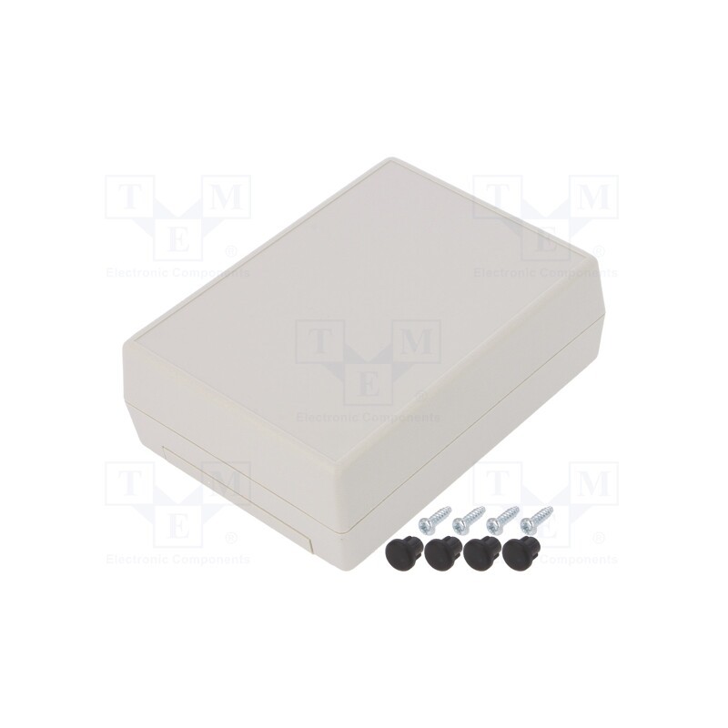 1 pcs x GAINTA - G1202G(BC) - Enclosure: multipurpose, X: 82mm, Y: 111mm, Z: 38mm, ABS, light grey