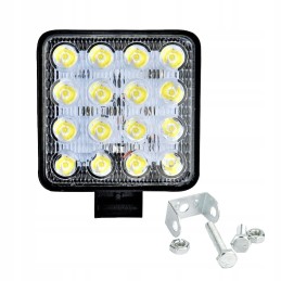 LED halogen work lamp 48w searchlight quad atv cf