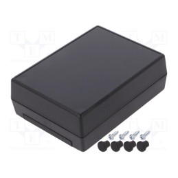 1 pcs x GAINTA - G1202B(BC) - Enclosure: multipurpose, X: 82mm, Y: 111mm, Z: 38mm, ABS, black