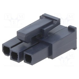 10 pcs x MOLEX - 50291662 - MiniFit Jr. 3Ckt Recept. Hsg V-2 Black