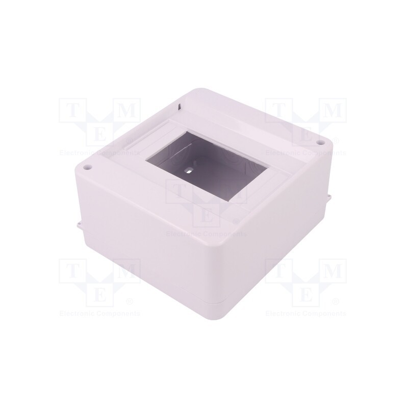 1 pcs x PAWBOL - C.2066 - Enclosure: for modular components, IP30, white, No.of mod: 6, ABS