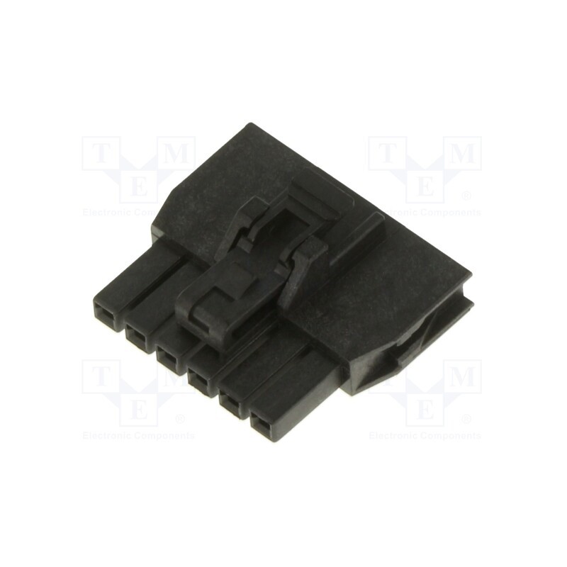 10 pcs x MOLEX - 1053071206 - NANO-FIT RCPT HSG SGL 6CKT TPA BLK