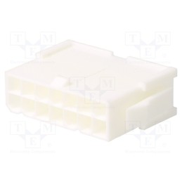 10 pcs x MOLEX - 39012146 - Plug, wire-wire, male, Mini-Fit Jr, 4.2mm, PIN: 14, w/o contacts