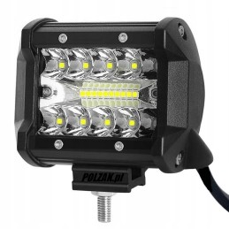 Work lamp 60w halogen 20 led searchlight quad atv