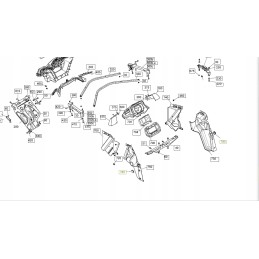 Can am outlander wheel arch cover 293250242