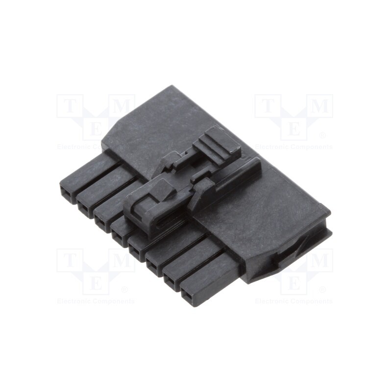 10 pcs x MOLEX - 1053071208 - NANO-FIT RCPT HSG SGL 8CKT TPA BLK