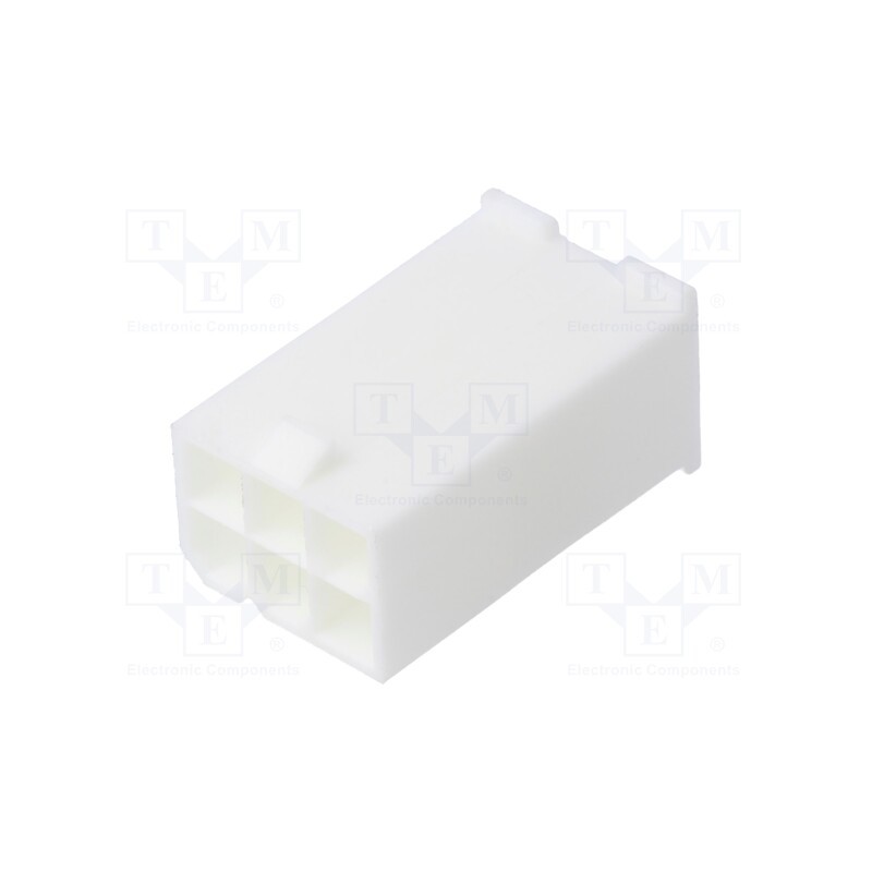 10 pcs x MOLEX - 39013069 - Plug, wire-wire, male, Mini-Fit Jr, 4.2mm, PIN: 6, w/o contacts