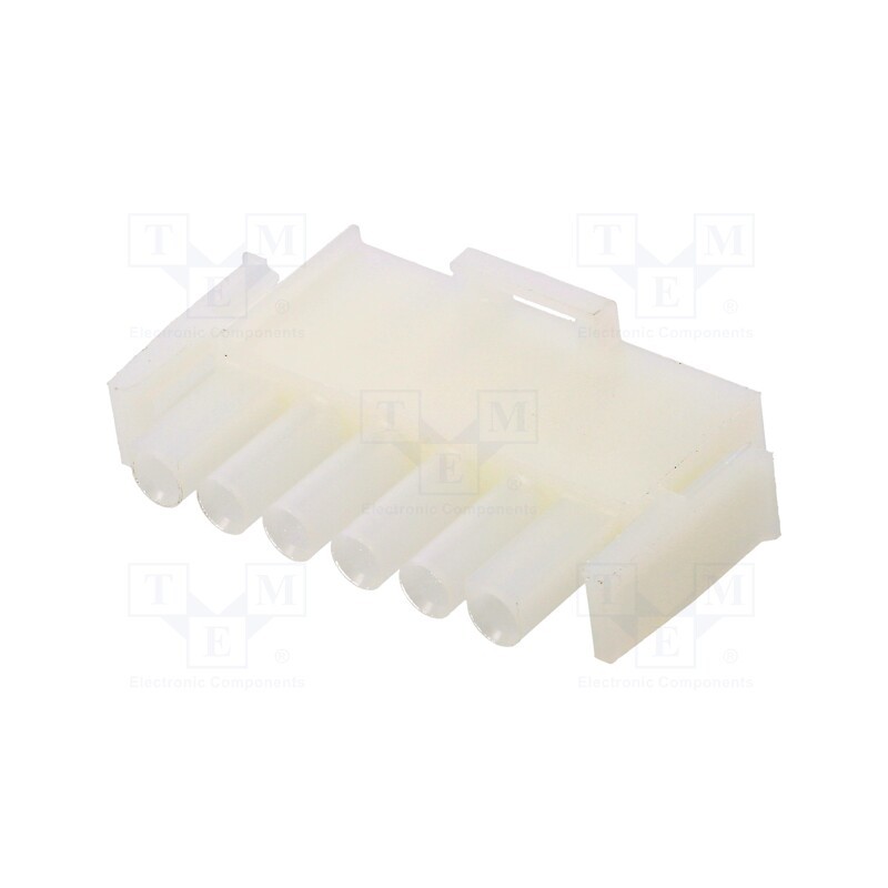 10 pcs x TE Connectivity - 640585-1 - 06P UMNL PLUG HSG V2 NATL