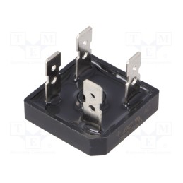 1 pcs x DC COMPONENTS - GBPC5001 - Bridge rectifier: single-phase, Urmax: 100V, If: 50A, Ifsm: 450A