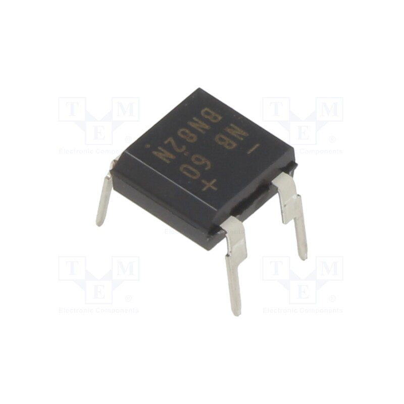 3 pcs x SHINDENGEN - S1NB60-7101 - Bridge rectifier: single-phase, Urmax: 600V, If: 1A, Ifsm: 30A, DIP4