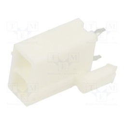 10 pcs x MOLEX - 460150203 - MF+ HCS VERT HDR DR 2CKT V-0 PEG TIN