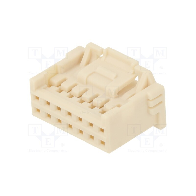 10 pcs x MOLEX - 5016461400 - 2.0 W/B Dual Grid Rcpt Hsg 14Ckt Beige