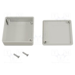 1 pcs x HAMMOND - 1551TGY - Enclosure: multipurpose, X: 60mm, Y: 60mm, Z: 20mm, 1551 MINI, ABS