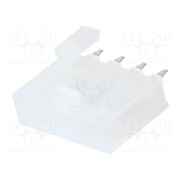 10 pcs x MOLEX - 39301049 - Socket, wire-board, male, Mini-Fit Jr, 4.2mm, PIN: 4, THT, PCB snap