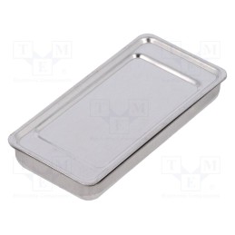 1 pcs x TEKO - 434.15 - Enclosure: shielding, X: 31mm, Y: 63mm, Z: 9mm, steel, Series: MICRO