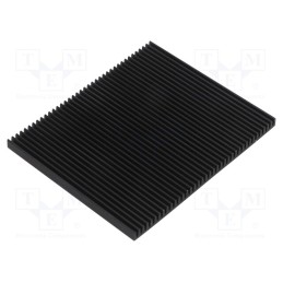 1 pcs x SEIFERT ELECTRONIC - KL-290/75/SW - Heatsink: extruded, grilled, black, L: 75mm, W: 90mm, H: 5mm, anodized