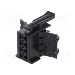 10 pcs x TE Connectivity - 929504-3 - Connector: wire-wire, JPT, female, plug, for cable, PIN: 8, black