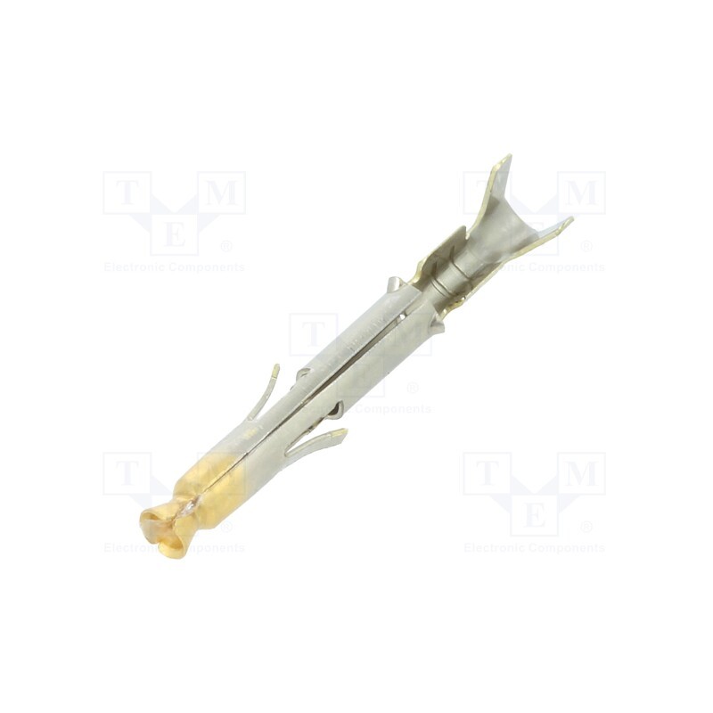 10 pcs x TE Connectivity - 170365-3 - Contact, female, brass, selectively gold plated, 0.12÷0.3mm2